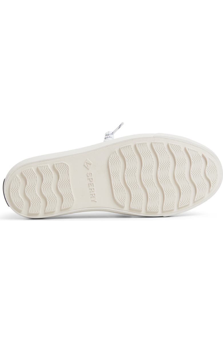 Sperry Cove Lace-to-Toe Sneaker, Alternate, color, White