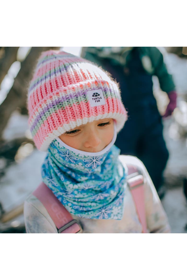 Youth Cosmo Cuffed Beanie, Alternate, color, Ballerina