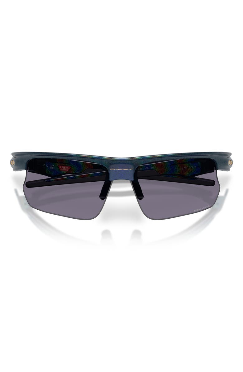 Oakley BiSphaera<sup>™</sup> 68mm Oversize Gradient Prizm<sup>™</sup> Rectangular Sunglasses, Alternate, color, Abyss Spacedust / Prizm Grey