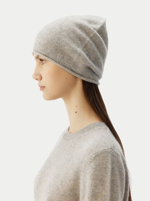 Gobi Mongolian Cashmere Cashmere Slouchy Beanie In Dawn Blue