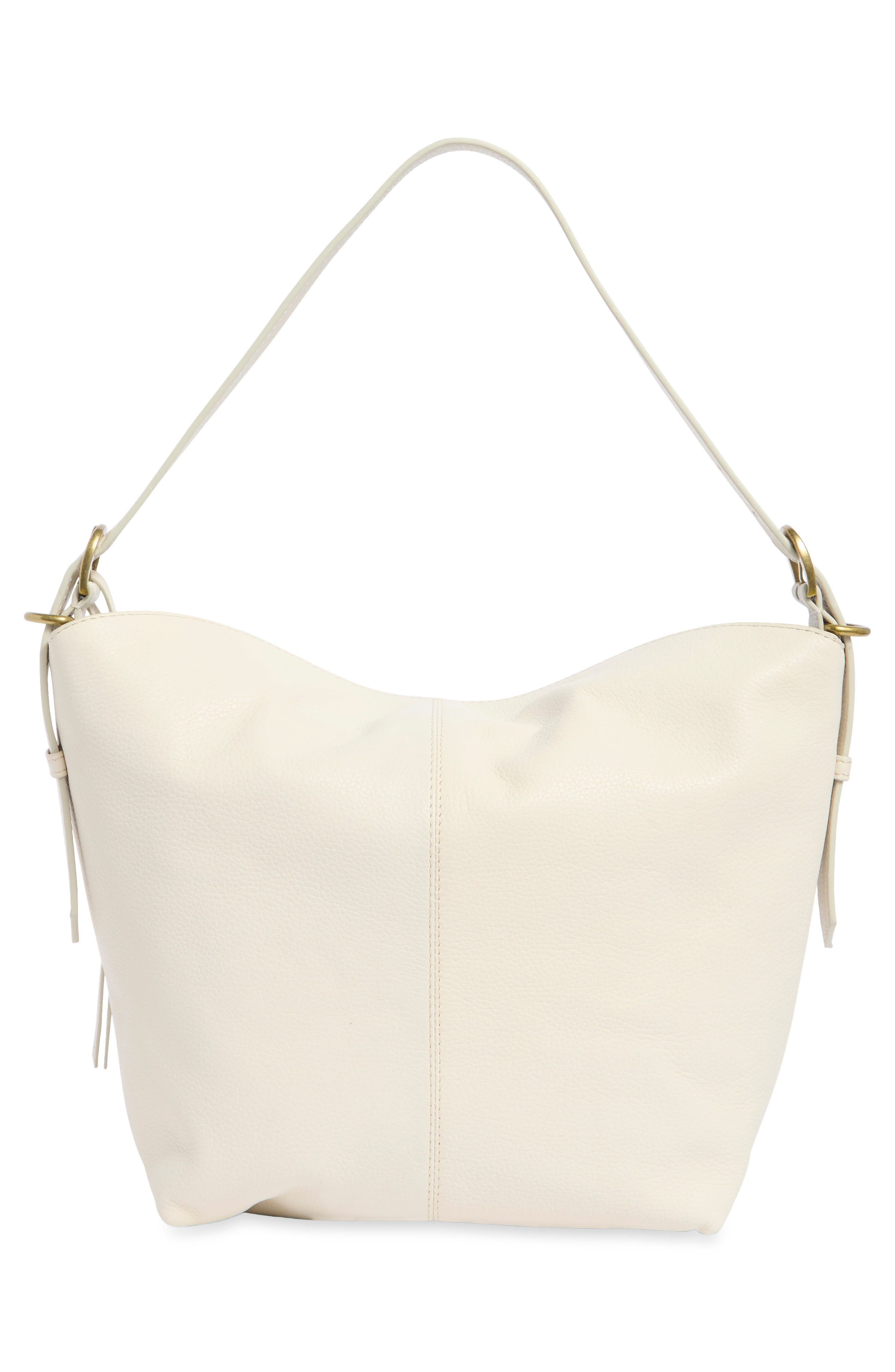 Amy Leather Hobo, Alternate, color, BONE PEBBLE VINTAGE LE