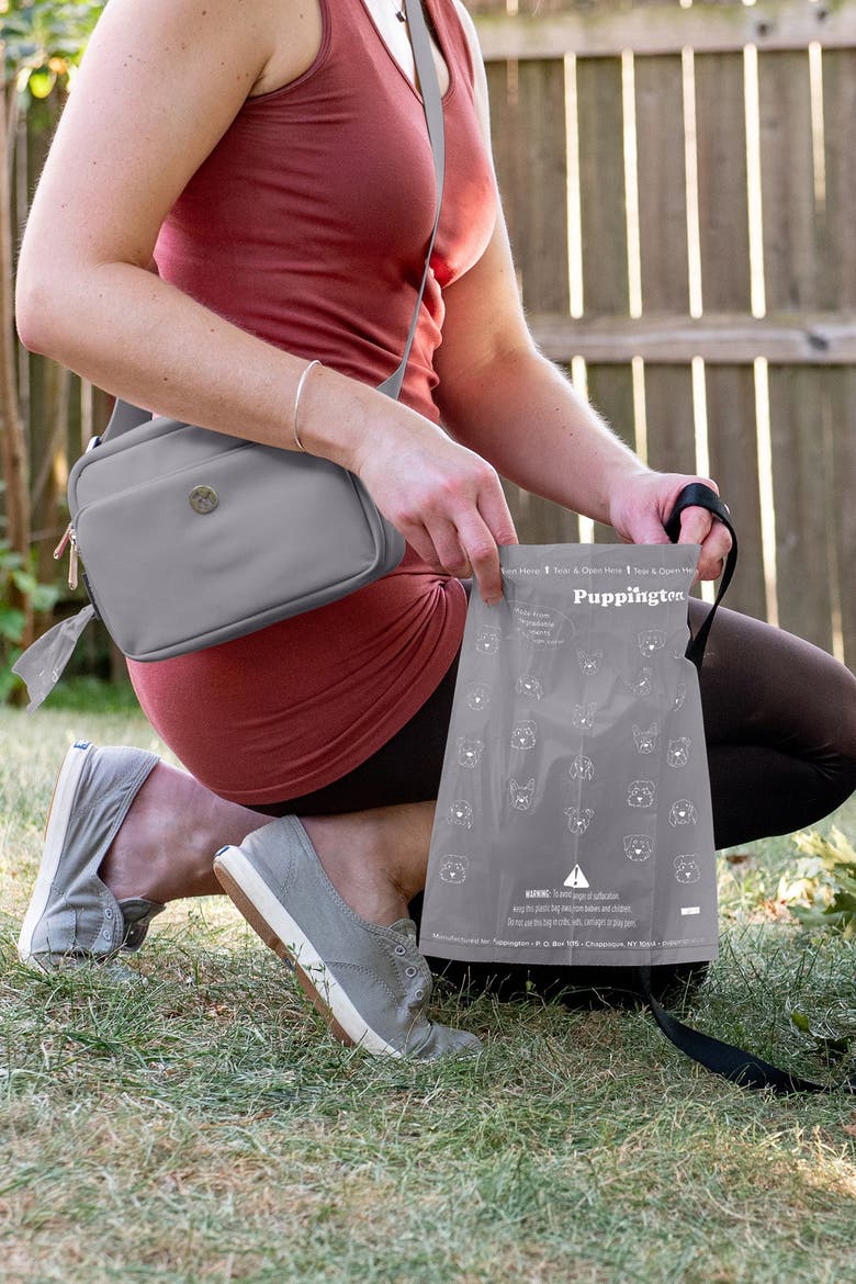 Greenest Pup Compostable Dog Waste Bags, Alternate, color, Charcoal Gray