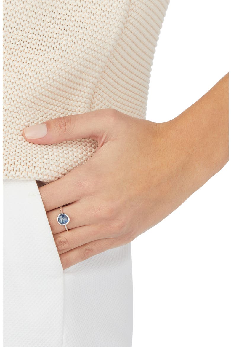 MV Siren™ Stacking Ring, Alternate, color, SILVER/ KYANITE