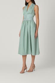 Shoshanna Pinstripe Miriam Dress