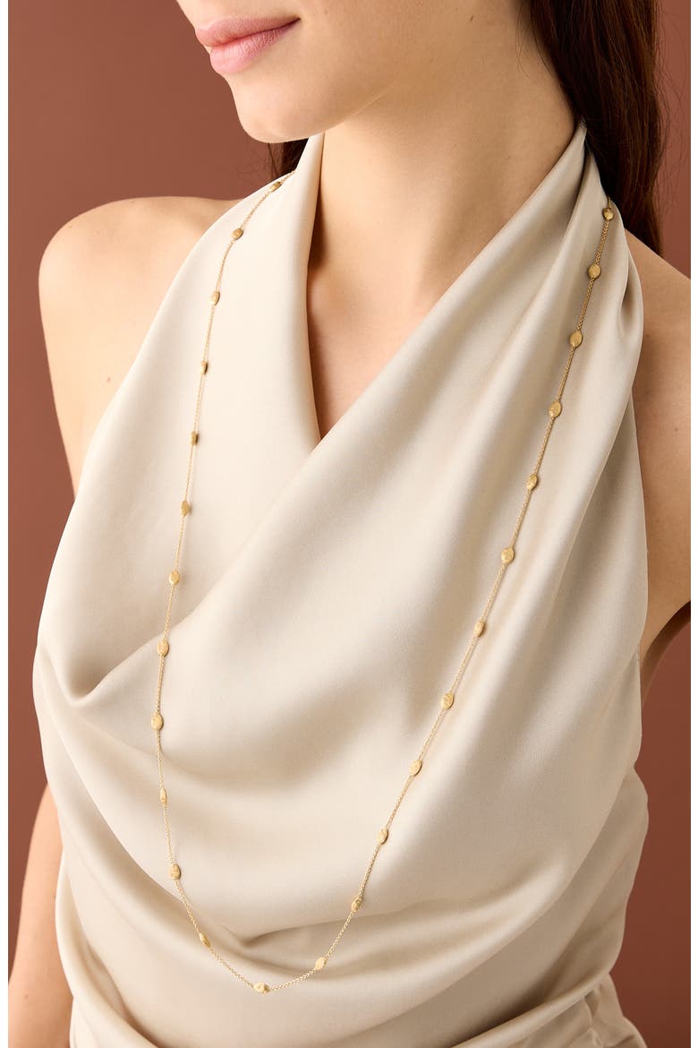 Siviglia Station Long Necklace, Alternate, color, 18K YELLOW GOLD