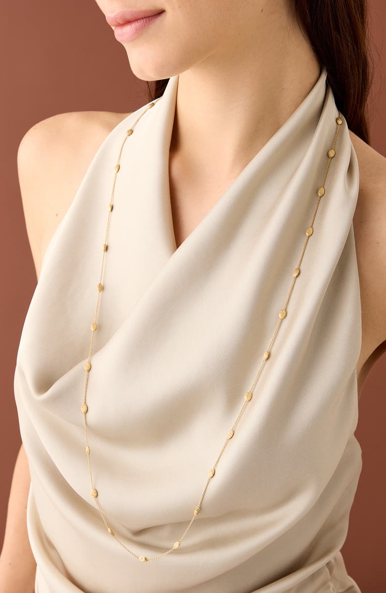 Marco Bicego Siviglia Station Long Necklace, Alternate, color, 18K Yellow Gold