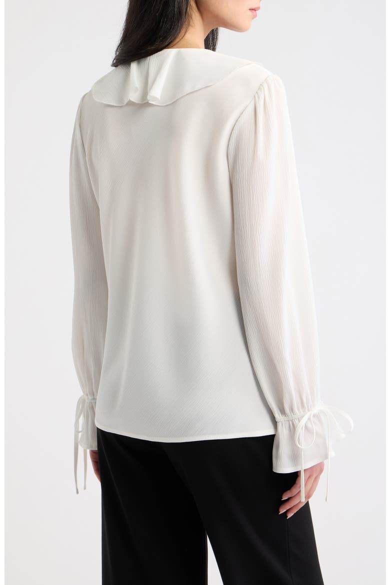 Ruffle Shirt, Alternate, color, IVORY