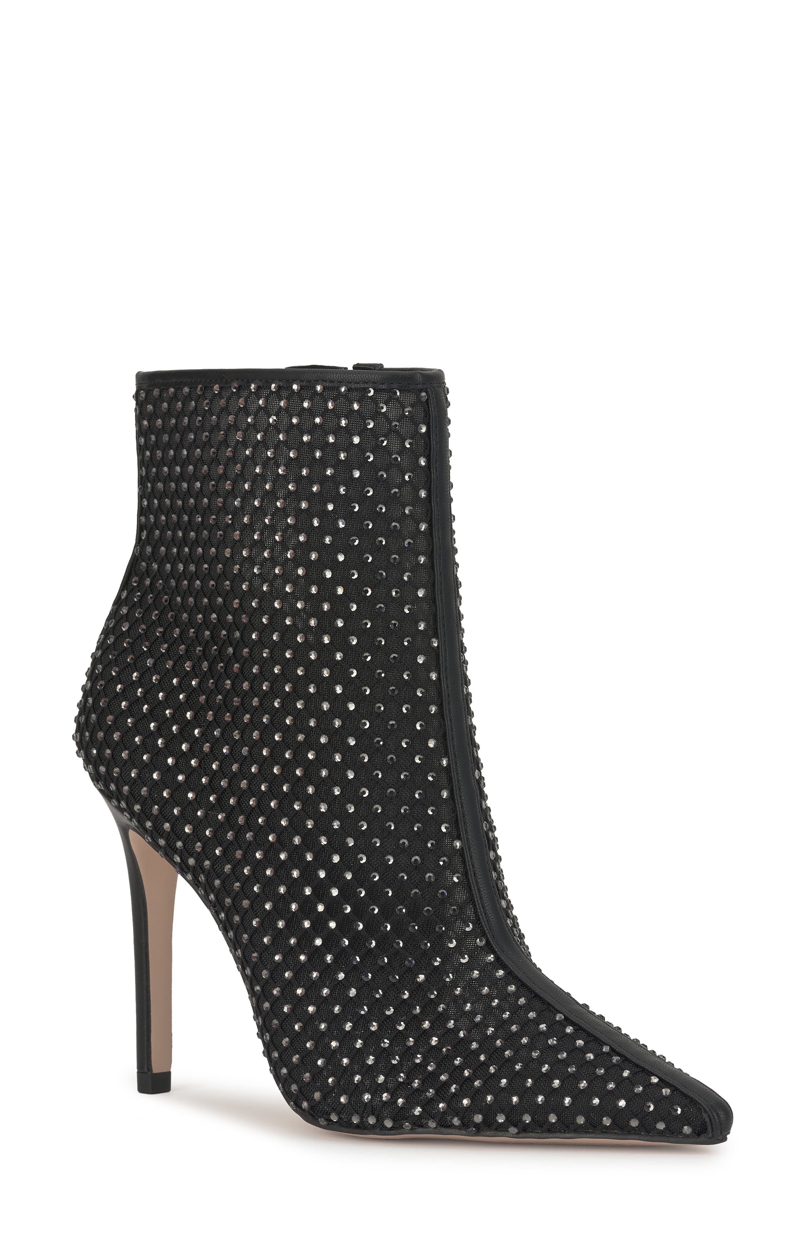 Jessica Simpson Pazra Studded Bootie, Main, color, Black