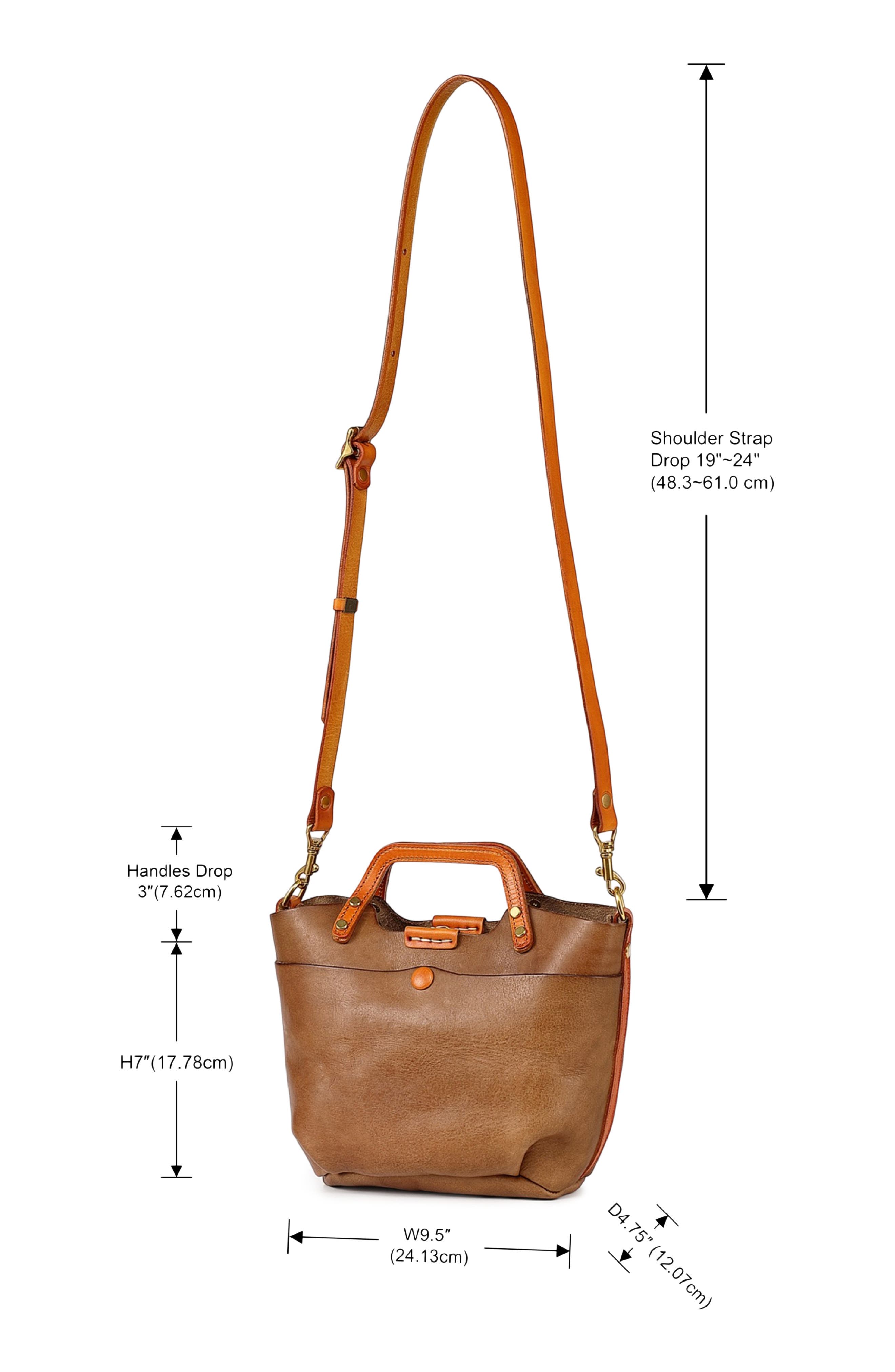 OLD TREND Sprout Land Mini Leather Tote, Alternate, color, Taupe