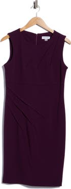 Calvin Klein Ruched Sheath Dress