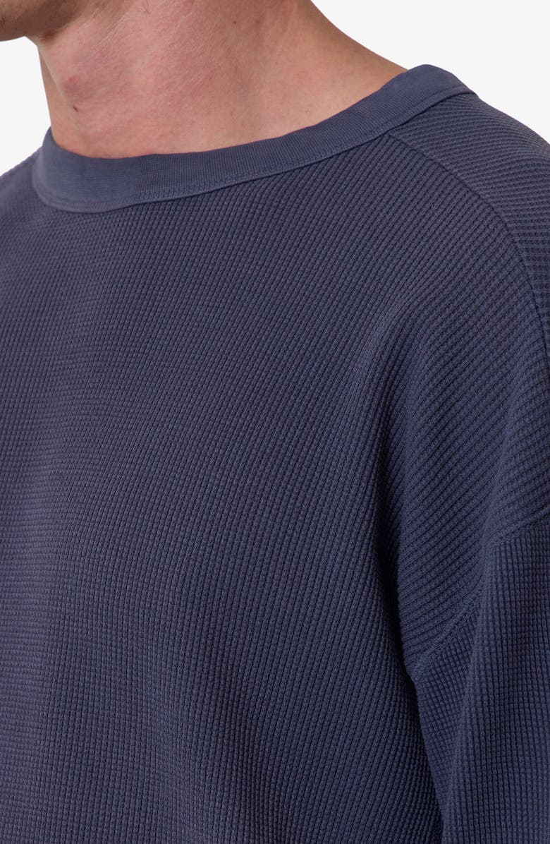 mnml Washed Long Sleeve Cotton Thermal T-Shirt, Alternate, color, 