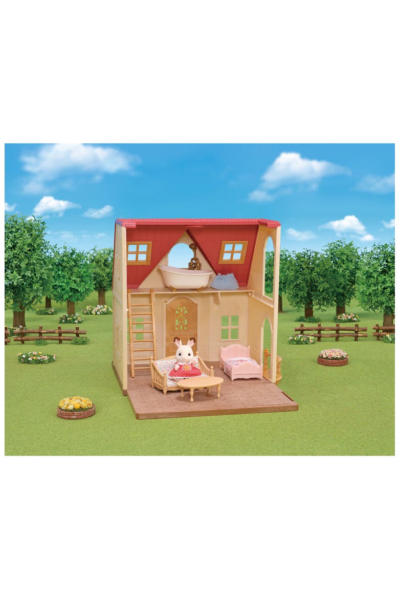 Red Roof Cozy Cottage, Alternate, color, MULTI