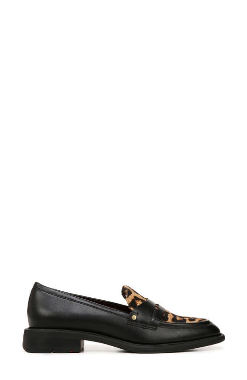 Franco Sarto Womens Animal Print Faux Leather Loafers In Multi