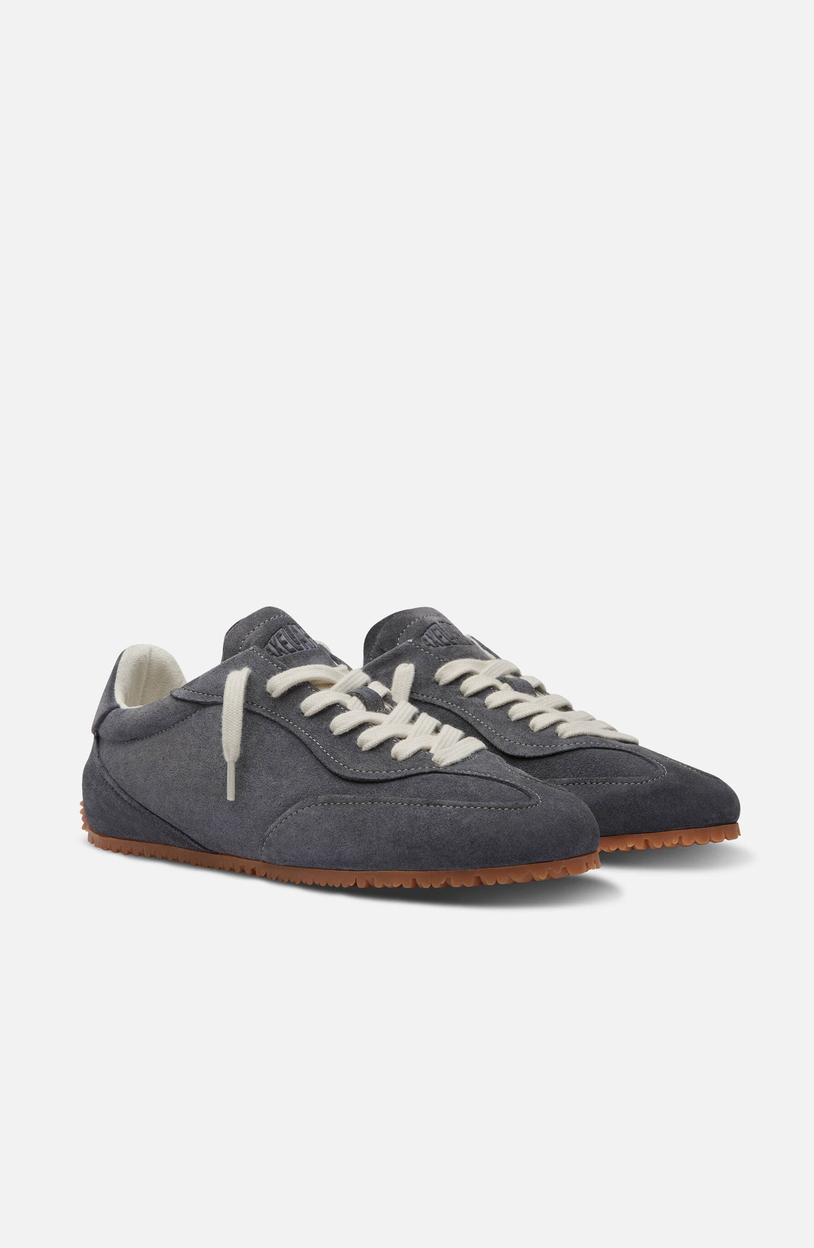 Daze Suede Runner - Men's, Alternate, color, Dark Grey/Dark Grey