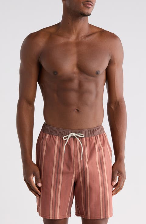 Hermosa Retro Swim Trunks
