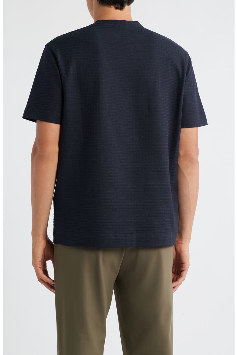 Tonal Box Cotton T-Shirt, Alternate, color, NAVY