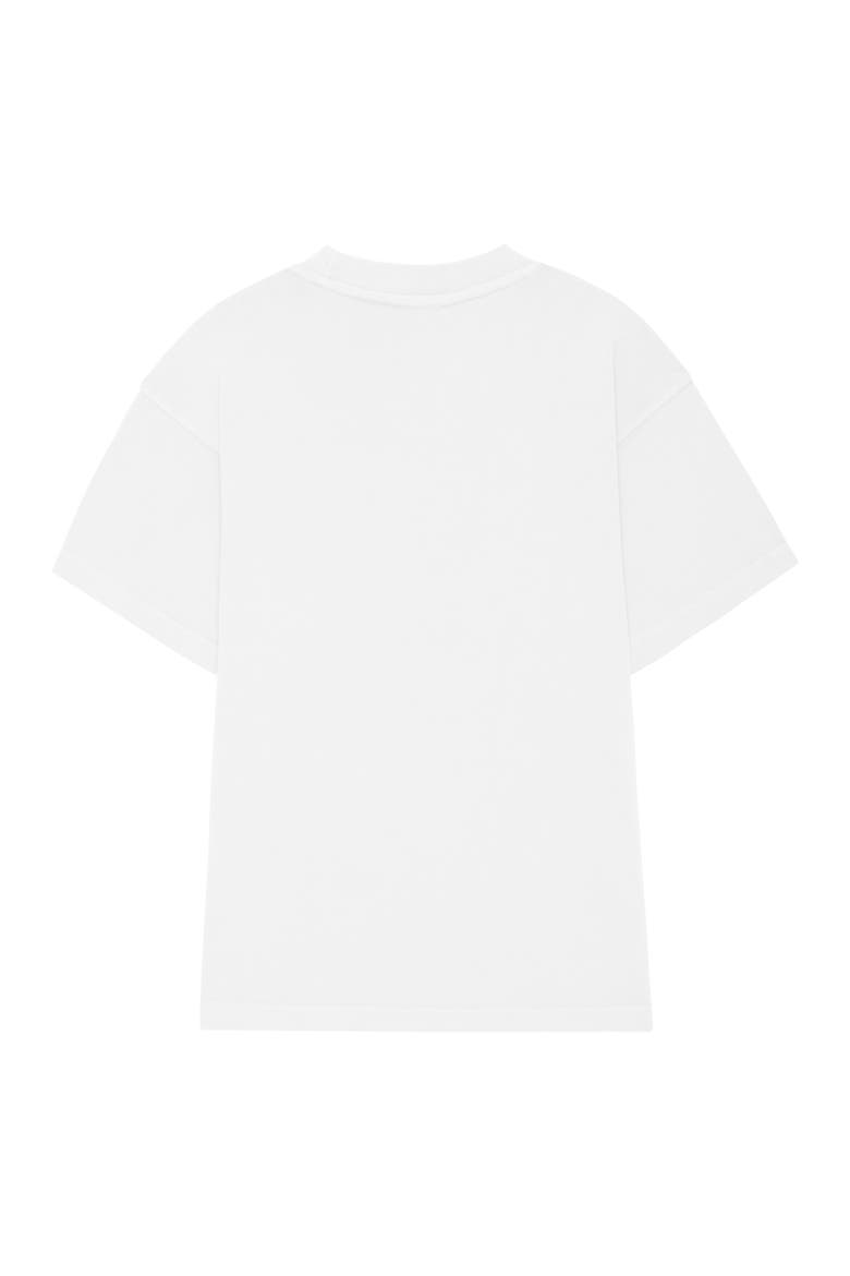 Mens Astronaut Heavyweight Pigment Dye Tee, Alternate, color, White