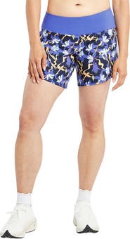 Oiselle Ra Printed 6In Short - Women's