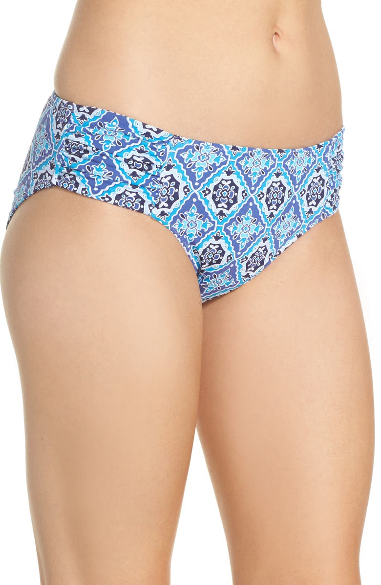 Tommy Bahama Tika Tiles Reversible Bikini Bottoms, Alternate, color, 