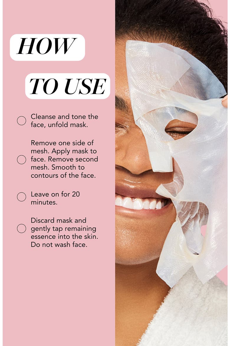Set of 5 Intense Hydration Masks, Alternate, color, NO COLOR