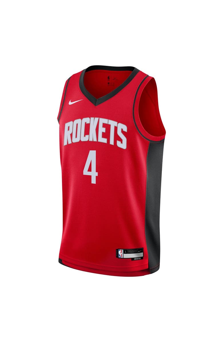Nike Youth Nike Jalen Green Red Houston Rockets Swingman Jersey - Icon Edition, Alternate, color, 