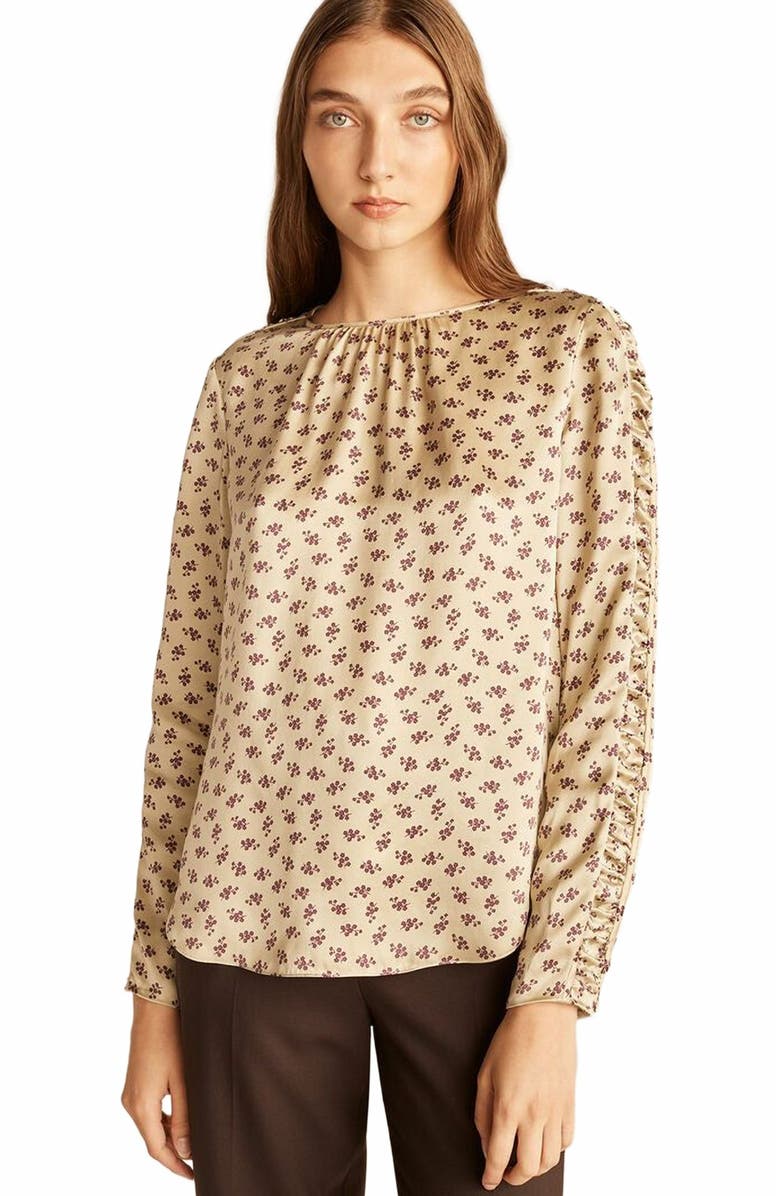 Rebecca Taylor Sage Fleur Top, Main, color,