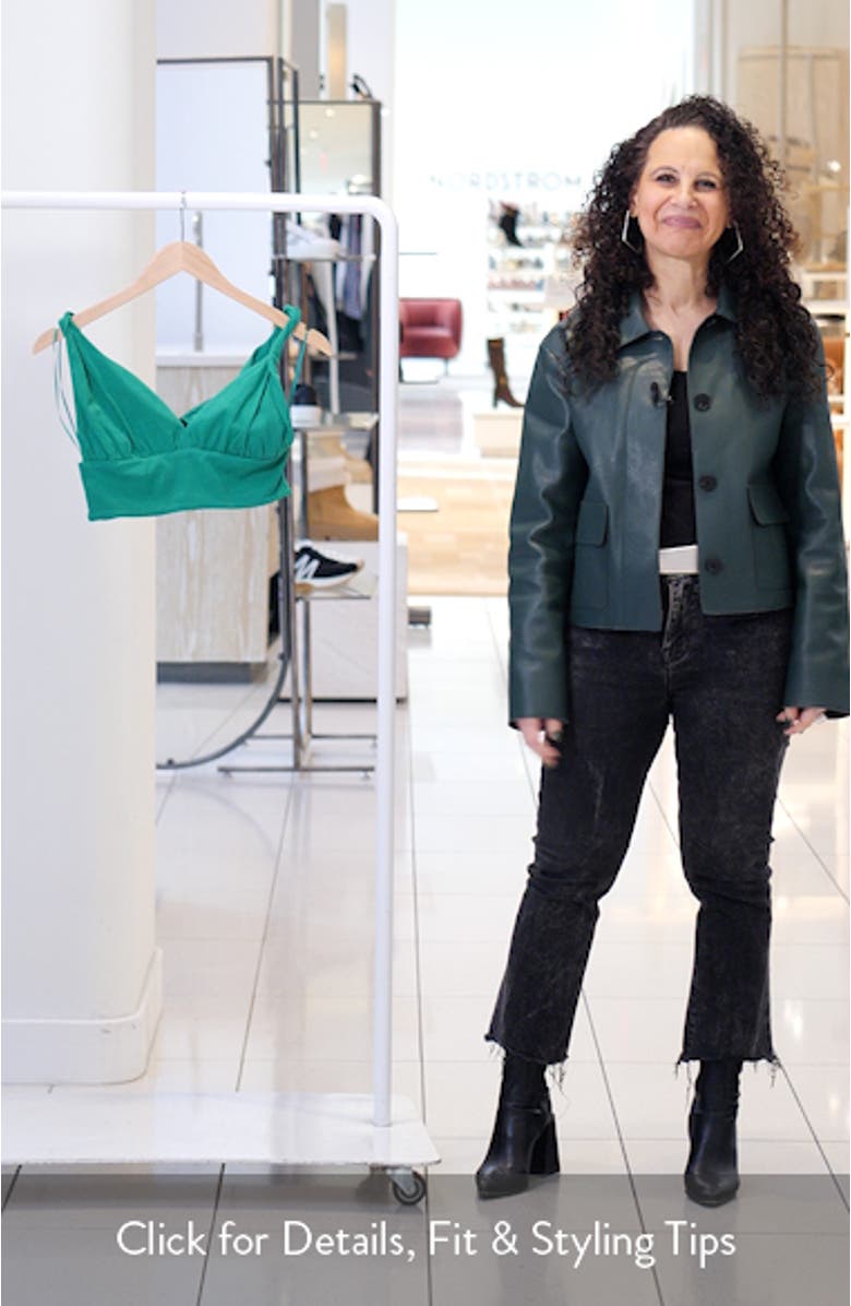 Twist Strap Crop Tank, sales video thumbnail