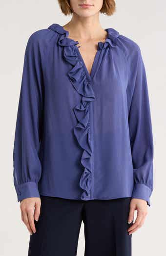 Gemma + Jane Ruffle Long Sleeve Top
