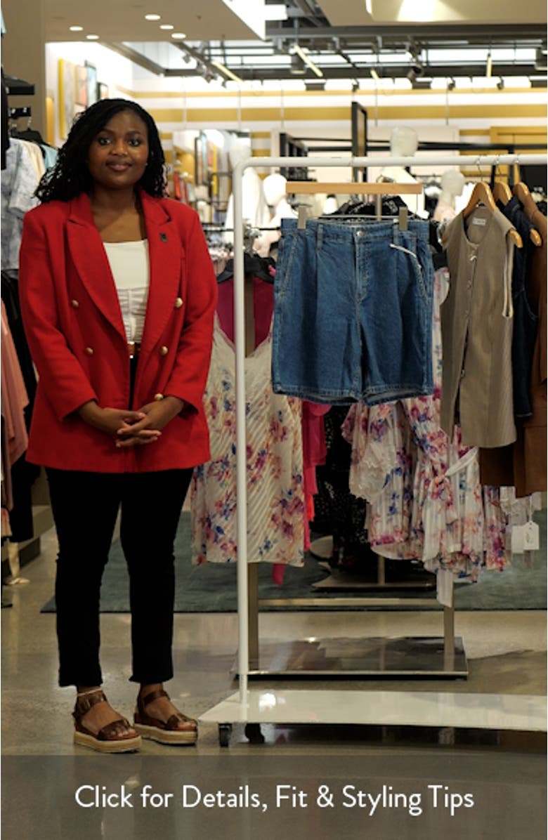 Marina Denim Bermuda Shorts, sales video thumbnail