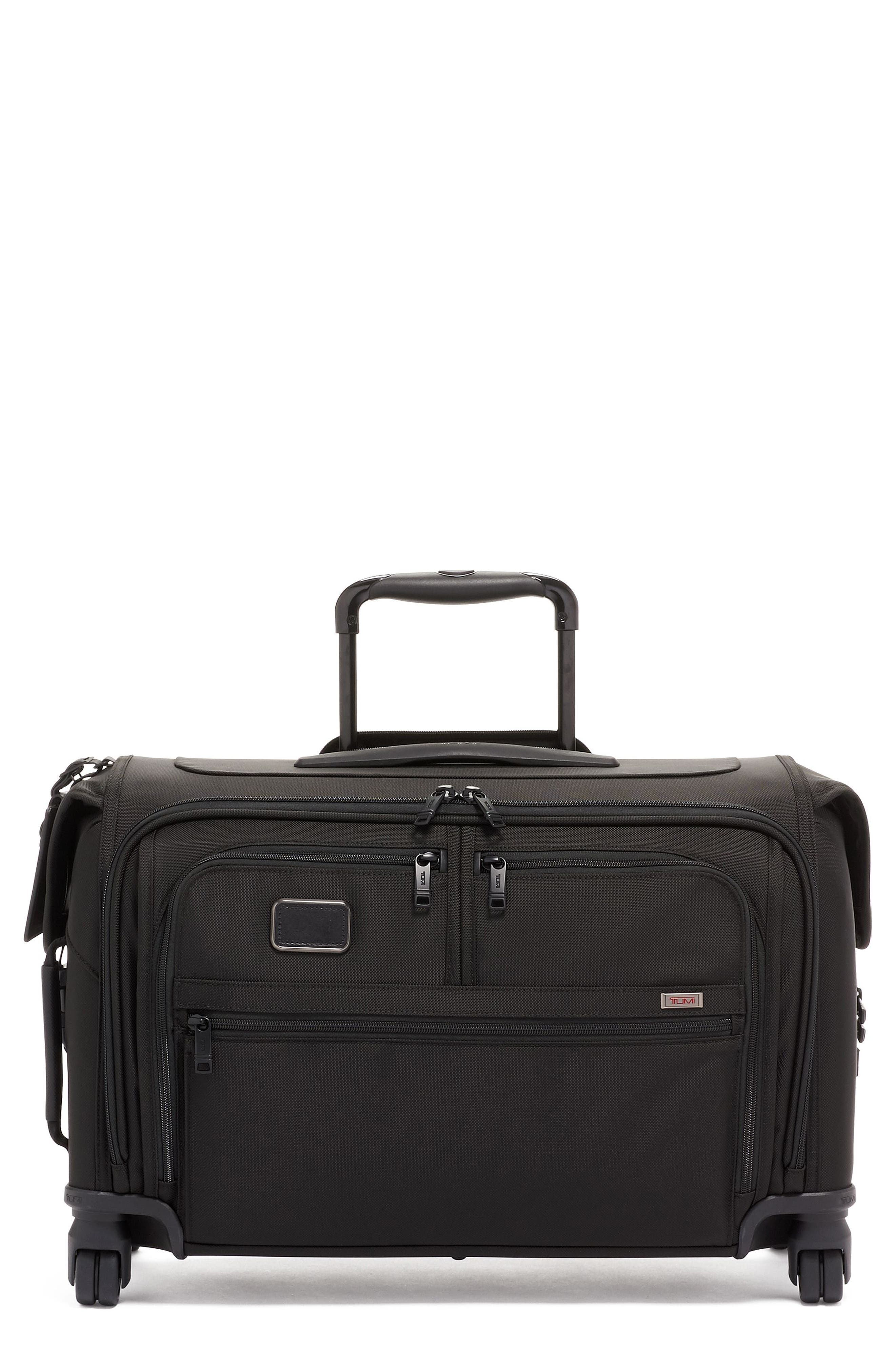 TUMI Alpha 3 Wheeled 22-Inch Carry-On Garment Bag, Main, color, 