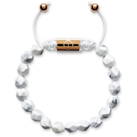 Howlite Beaded Bracelet