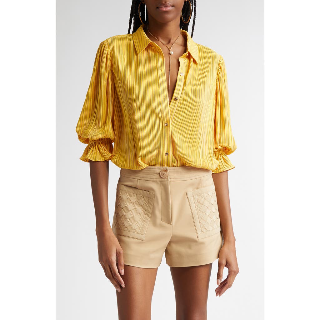 RAMY BROOK RAMY BROOK DINA PLEATED BODYSUIT