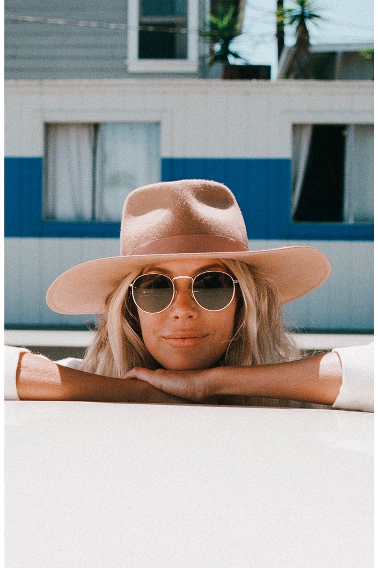 x The Salty Blonde Dream Big Wool Hat, Alternate, color, CINNAMON