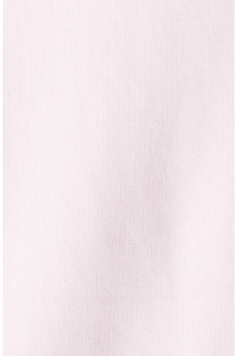 Couture Seam Cotton Fleece Sweatshirt, Alternate, color, LIGHT PINK