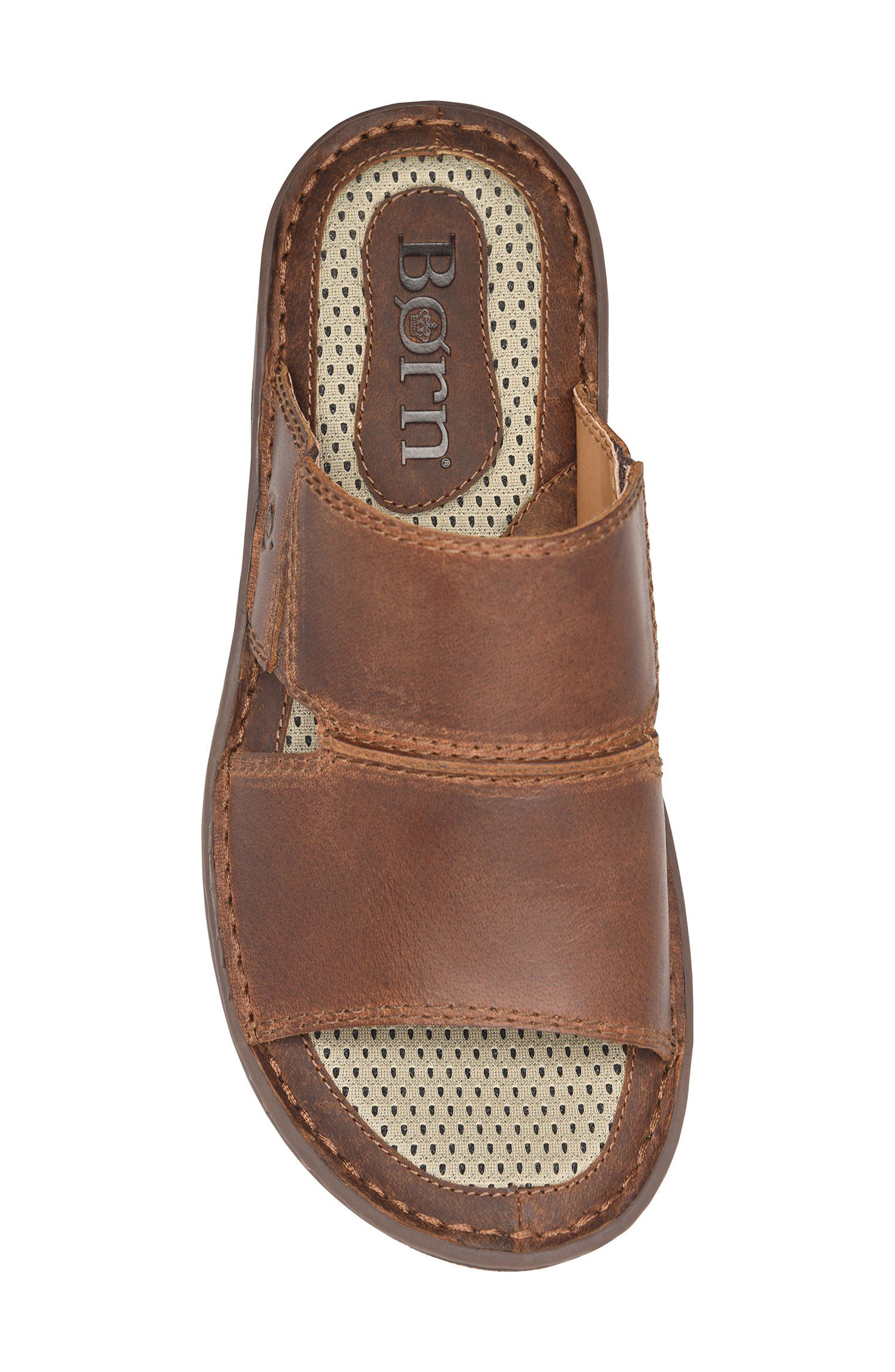 Børn Moyer Sandal, Alternate, color, Rust Leather