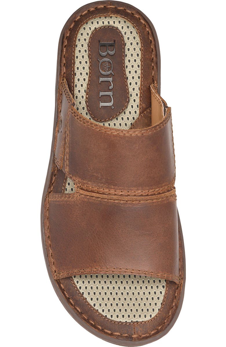 Børn Moyer Sandal, Alternate, color, Rust Leather