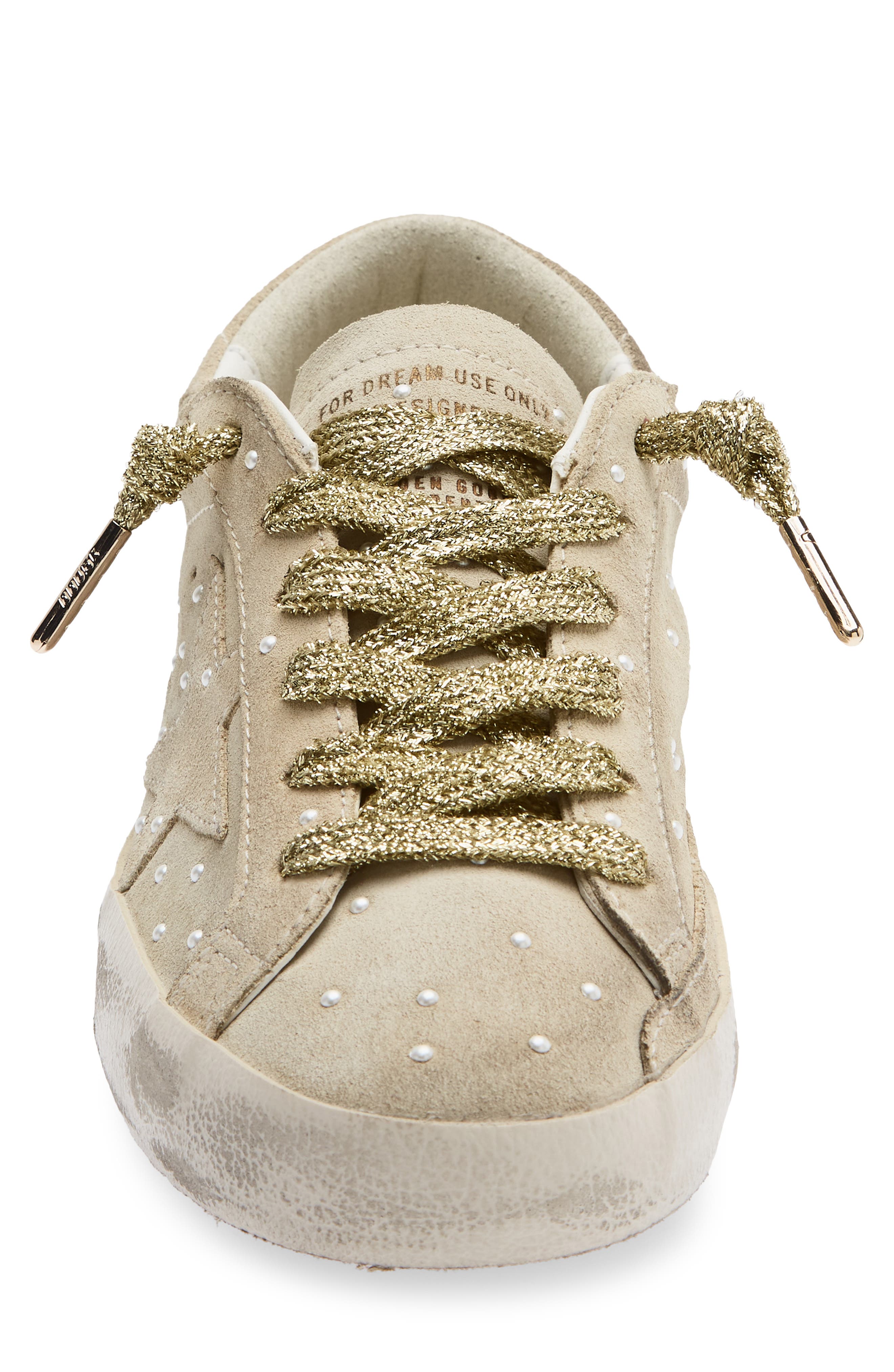 Golden Goose Super-Star Low Top Sneaker, Alternate, color, Light Beige