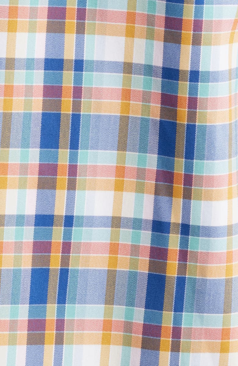 Tommy Bahama Sarasota Grenada Check Stretch Button-Up Shirt, Alternate, color, Dockside B