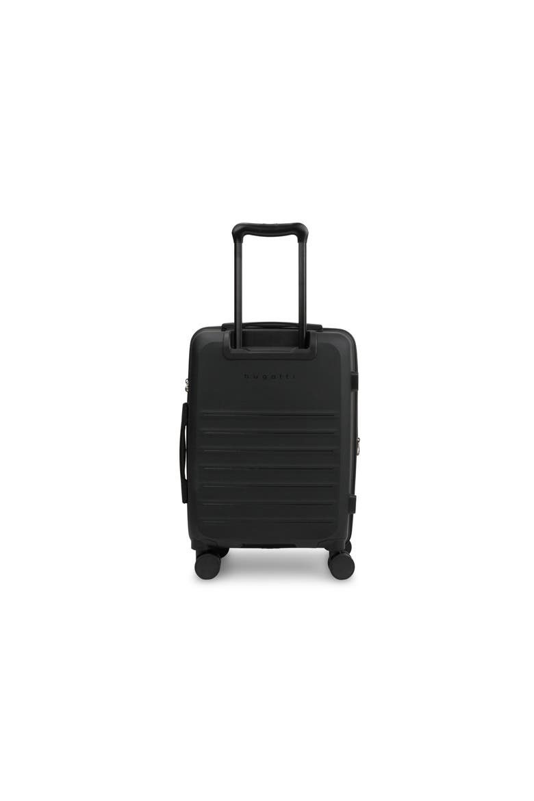 - Seoul 2 Piece Hardside Luggage Set with Expansion - Black, Alternate, color, Black