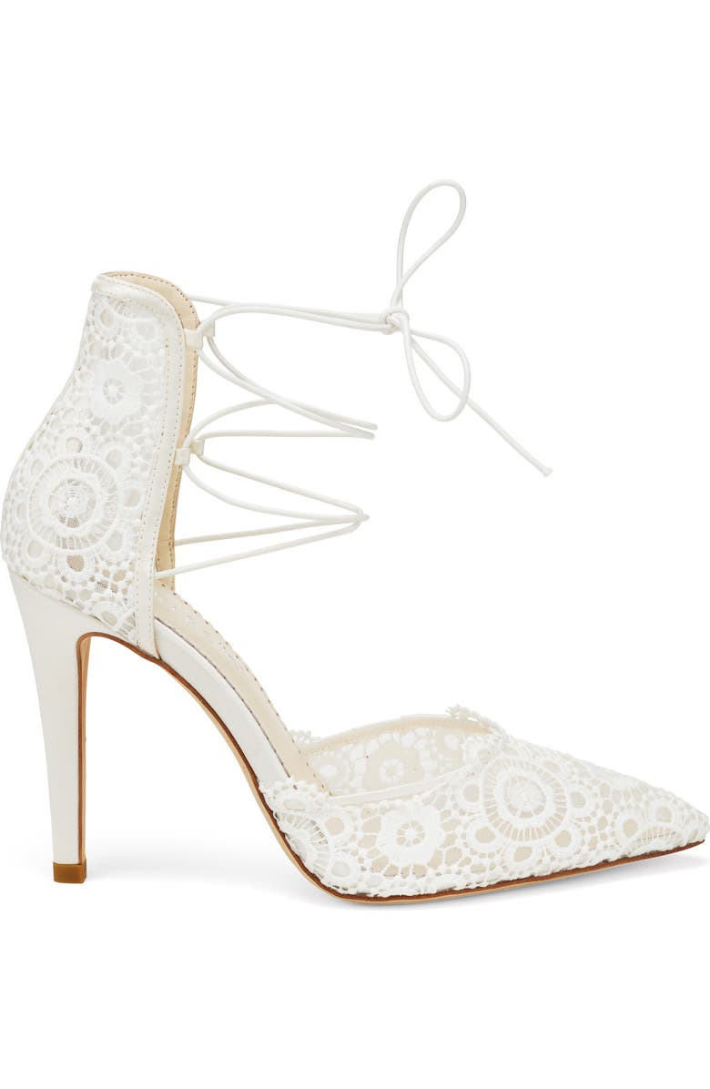 Bella Belle Cameron Pointed Toe Lace Pump, Alternate, color,