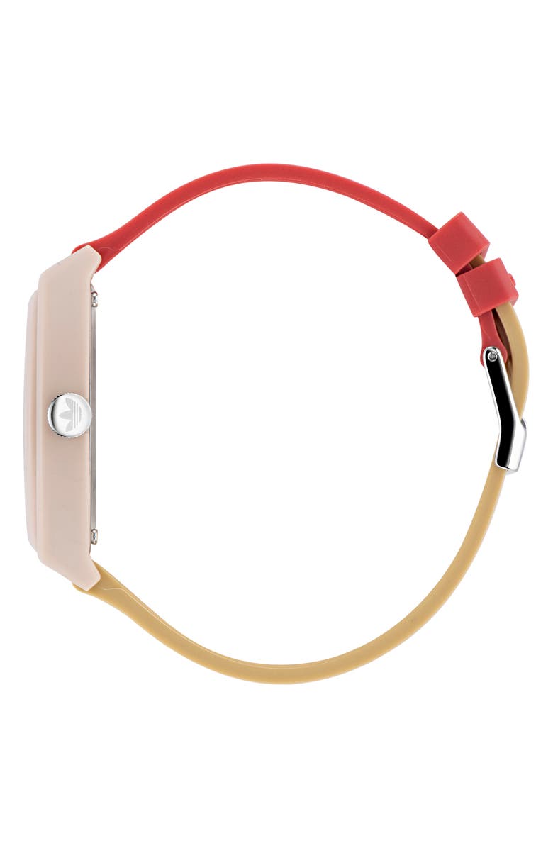 adidas Project Two GRFX Resin Strap Watch, 38mm, Alternate, color, 