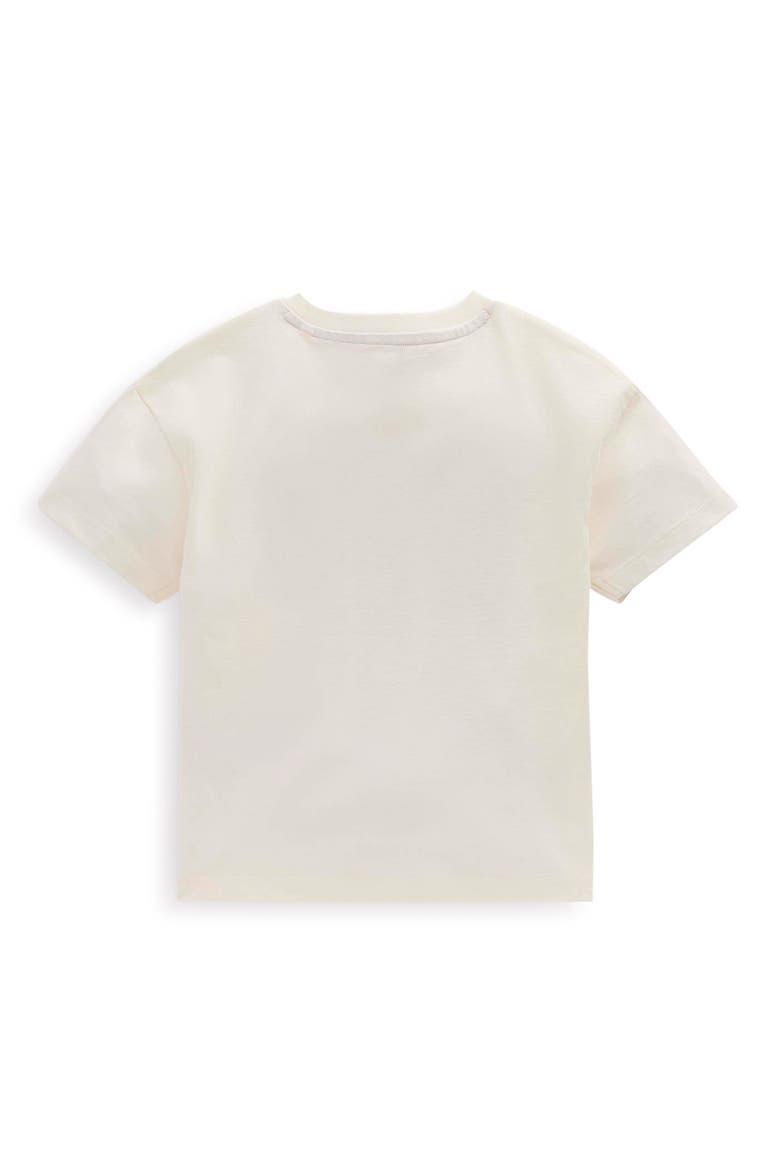 Kids' Graphic Cotton T-Shirt, Alternate, color, SOFT IVORY CATS