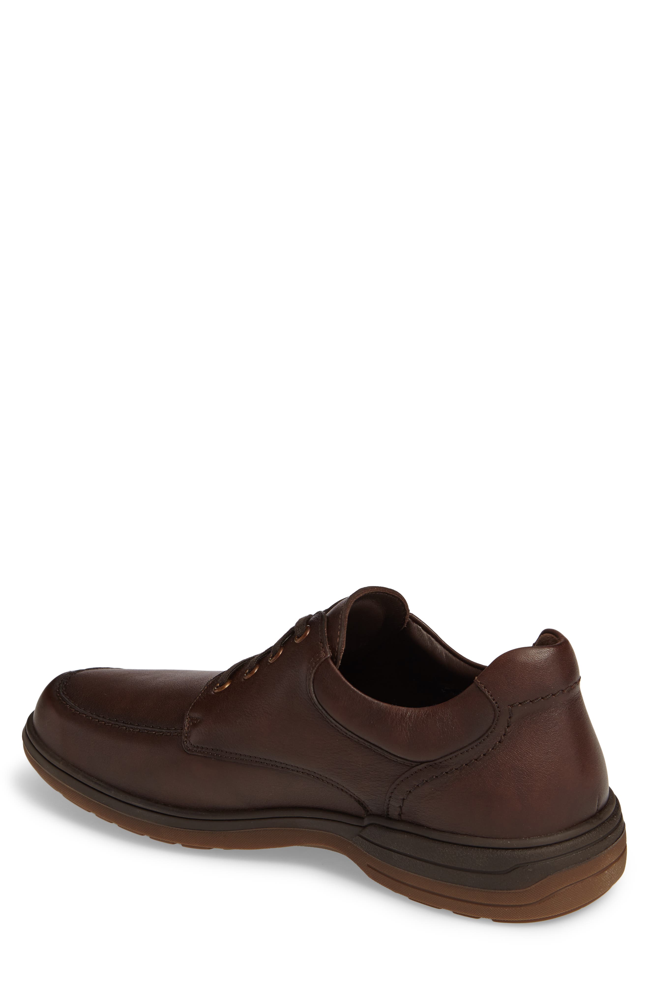 Douk HydroProtect Waterproof Moc Toe Derby, Alternate, color, CHESTNUT CALFSKIN