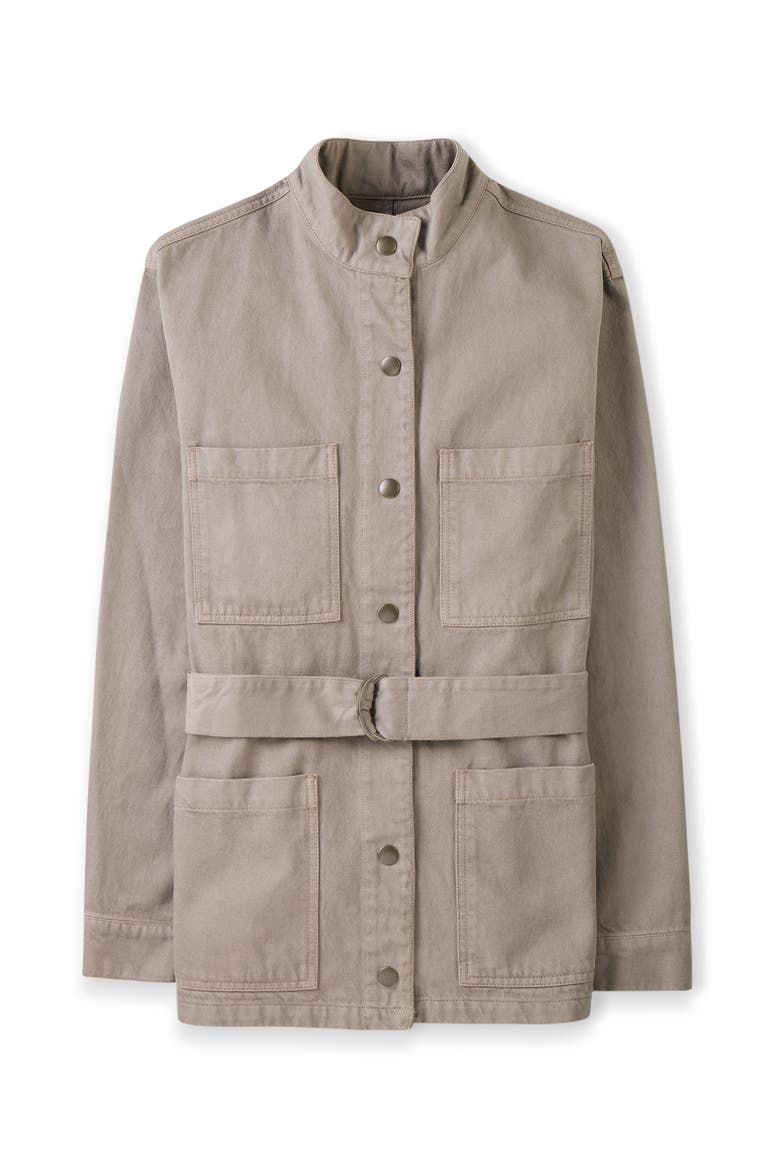 Canvas Safari Jacket, Alternate, color, TAUPE