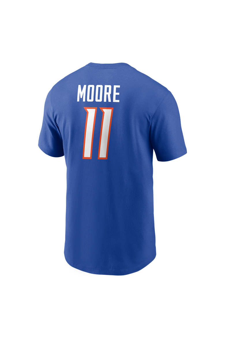 Men's Nike Kellen Moore Royal Boise State Broncos Ke11en Name & Number T-Shirt, Alternate, color, Royal