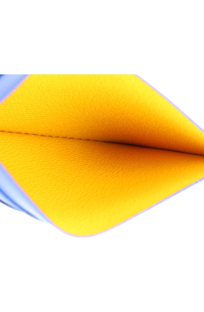 Pre-Owned Goyard Saint Sulpice Card Holder Coated Canvas, Alternate, color, Blue