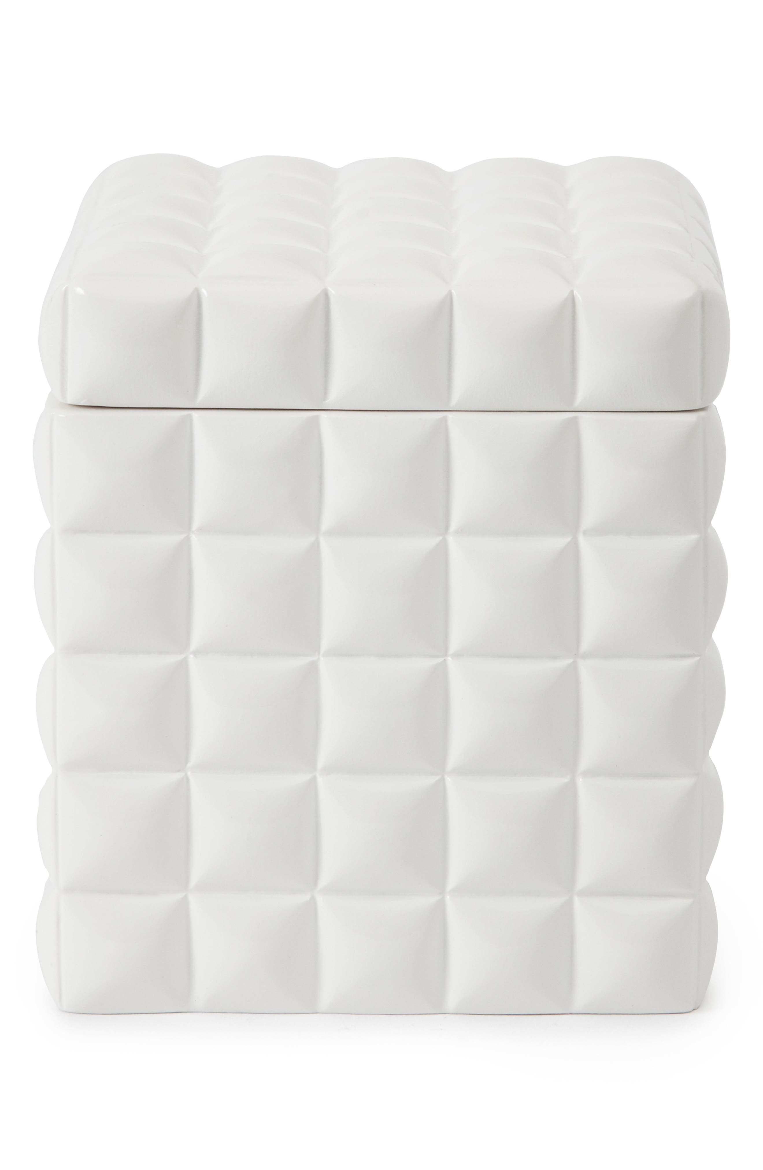 Kassatex Piazza Cotton Ball Jar