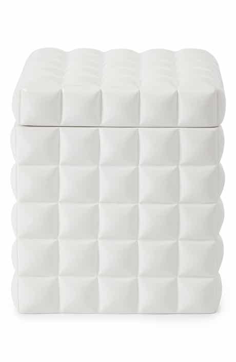 Kassatex Piazza Cotton Ball Jar