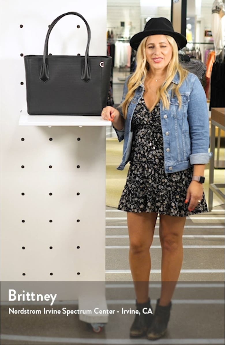 Signature Legend Coated Canvas Tote, sales video thumbnail