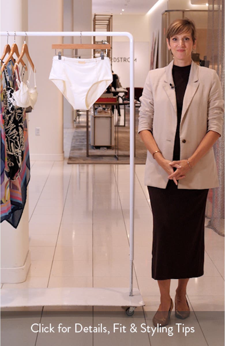 Nautique Paneled High Waist Bikini Bottoms, sales video thumbnail